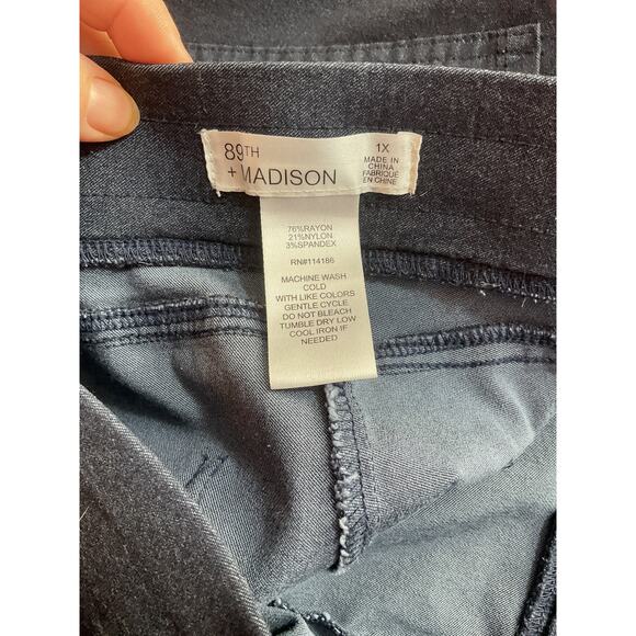 89th + Madison Blue Pull On Pant Size 1 X Excellent - Picture 7 of 7